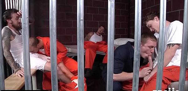  Bromo - Donny Forza with Eli Hunter Rocko South Sebastian Young Zane Anders at Barebacked In Prison Part 4 Scene 1
